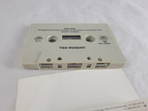 TED NUGENT Cassette Tape DOUBLE LIVE GONZO 1978 Hard Rock Tested - Picture 5 of 6