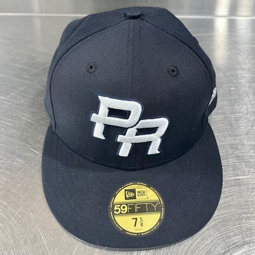 Puerto Rico World Baseball Classic New Era 59FIFTY Navy Blue Fitted Hat 7 5/8
