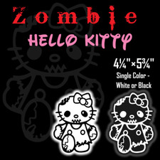 45 Zombie Hello Kitty Black Or White