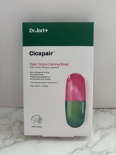 Dr.Jart Cicapair Tiger Grass Calming Mask, 1 box 5 sheets ,New Free Shipping