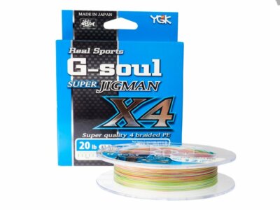 YGK G-Soul Super Jigman PE X4 200m Geflochtene Schnüre Made in Japan