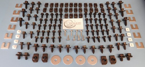 Kit de hardware de chapa de metal frontal 162 piezas para BUICK CADILLAC OLDSMOBILE - Imagen 2 de 2