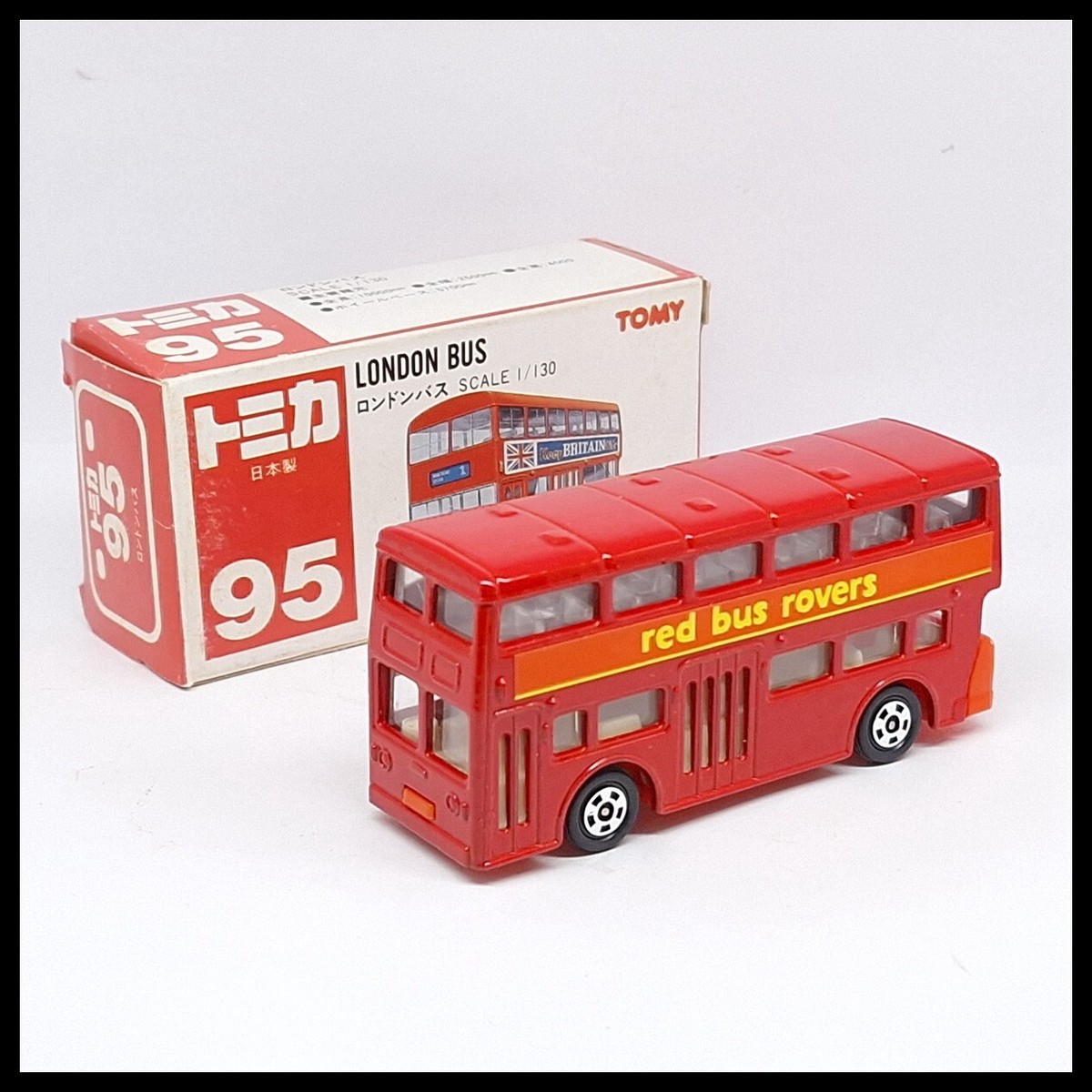 TOMICA 95 LONDON BUS 1/130 TOMY DISCAST CAR NEW MADE IN JAPAN | eBay