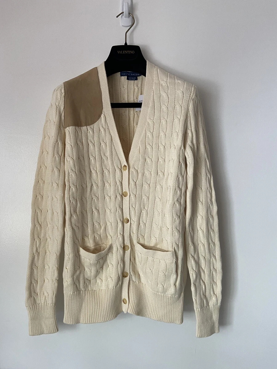 Womens Cable Knit Cardigan