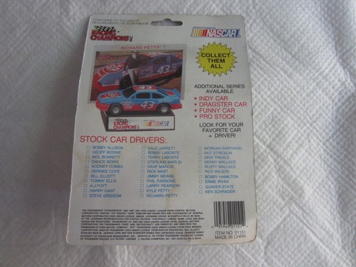1991 Racing Champions NASCAR Stock Car #43 Richard Petty Driver NIP - Picture 3 of 3