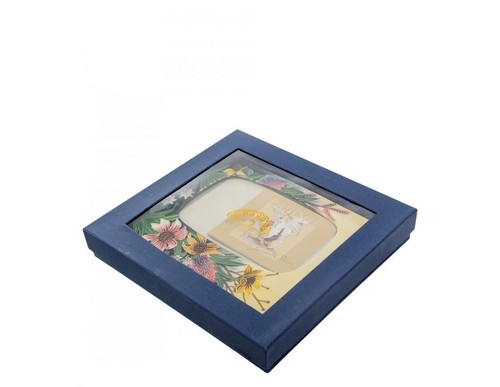 Pavone Porcelain Photo Frame Beautiful Flowrs Design Nice Gift 7" MADE IN ITALY - Picture 3 of 4