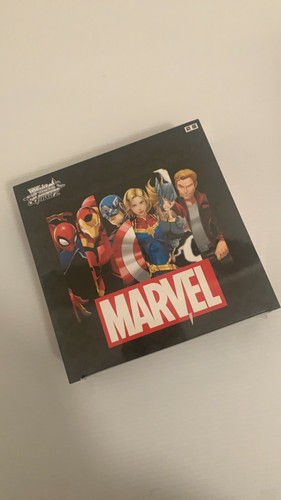 Weiss Schwarz Marvel Booster Box Card Collection Factory Sealed F/S from JAPAN - Picture 3 of 5