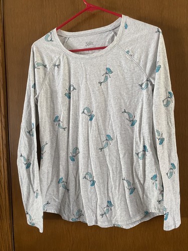 Justice Mermaid Long Sleeve Top - Size 20