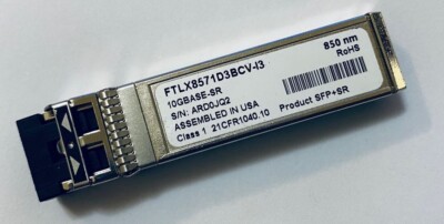 INTEL FTLX8571D3BCV-I3 compatible Ethernet SFP+SR Optics E10GSFPSR 903239