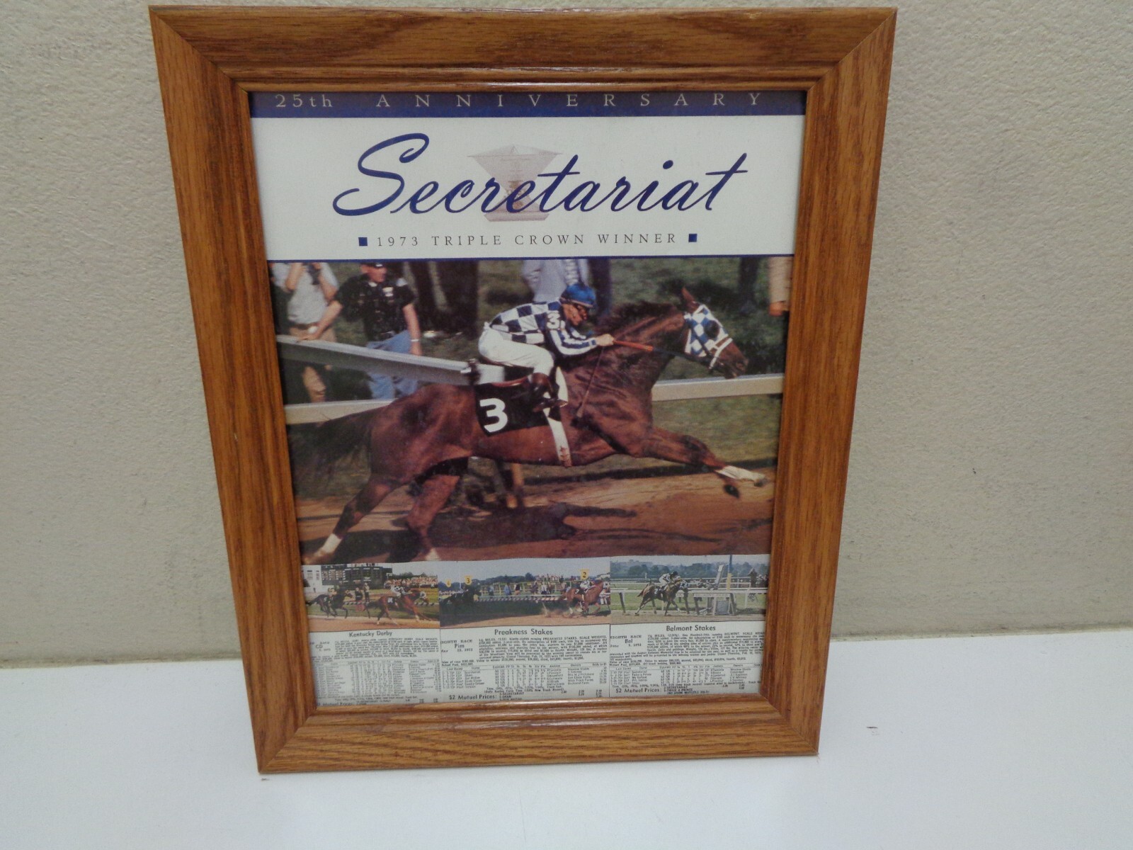 Vintage Horse Racing Secretariat Triple Corwn Photo | eBay