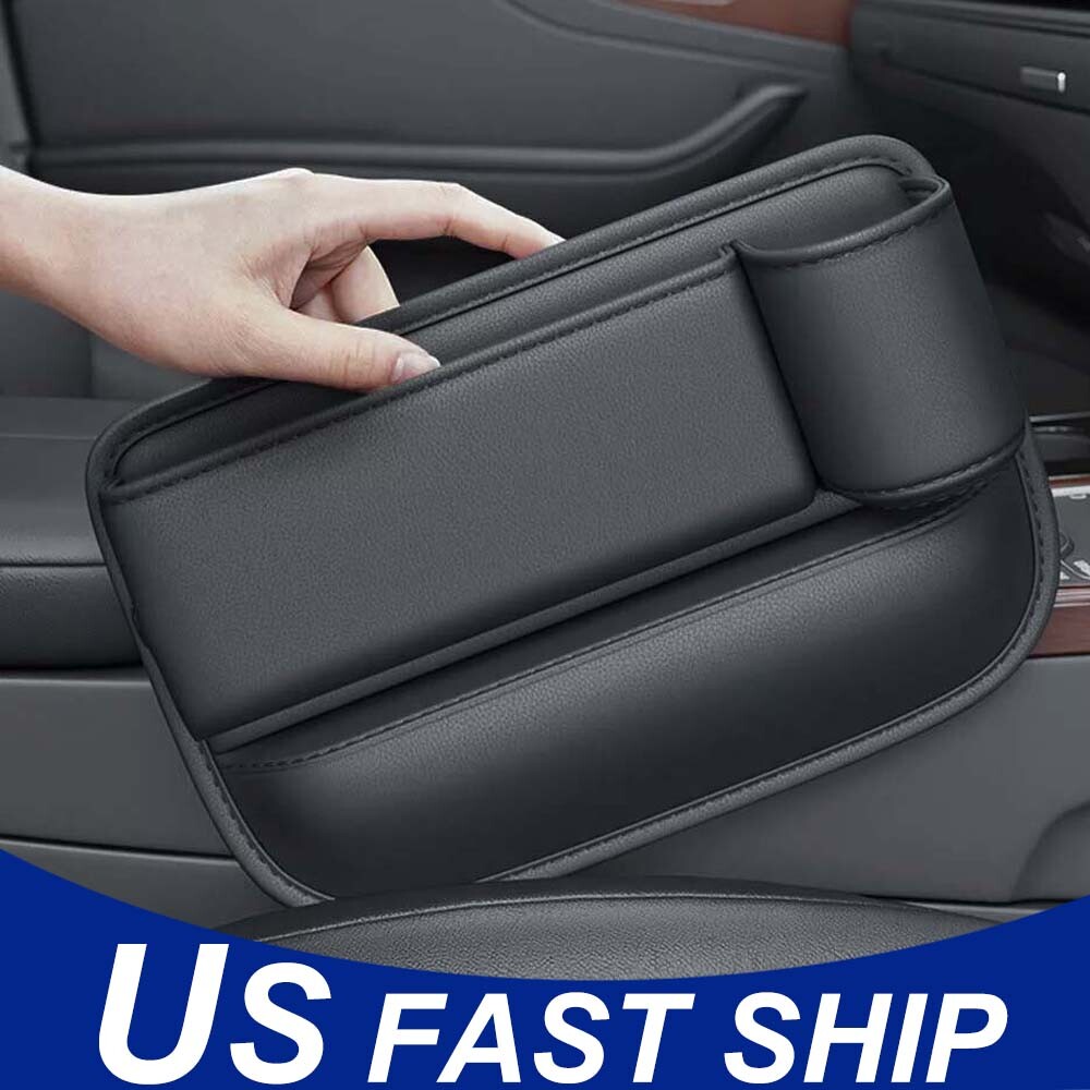 Car Seat Gap Filler Storage Box Phone Cup Holder Bag Interior Accessories Right