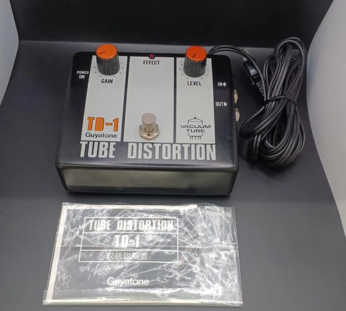 Guyatone TD-1 Vacuum Tube Distortion Guitar Effect Pedal good condition JP USED