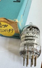 NOS IEC Mullard  6AK5 5654 Audio tube ef95 / matsushita mullard tooling