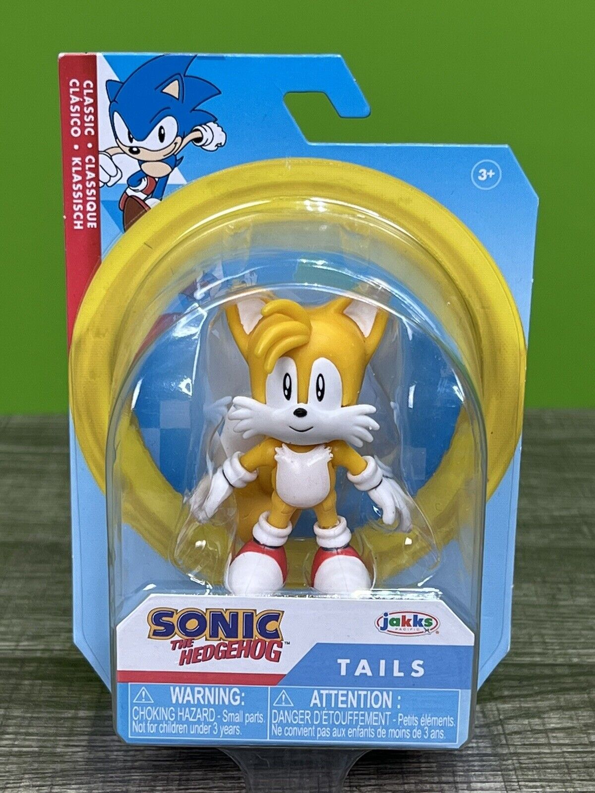 Sonic The Hedgehog Tails Classic 2.5 Action Figure Jakks Pacific  192995412149