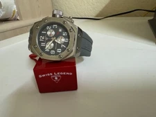 Unisex Swiss Legend 10535 Trimix Diver Chronograph Watch  39mm
