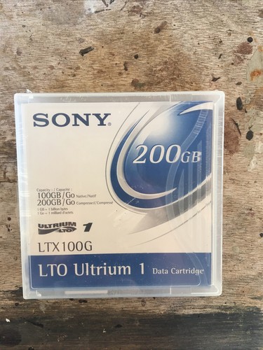 Sony LTX100G/4 LTO Ultrium-1 Storage Media - 100GB/200GB – CE Showroom