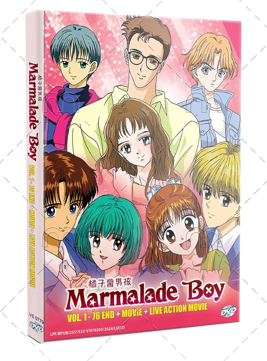 Marmalade Boy + Movie Japanese Anime + Live Action Movie DVD