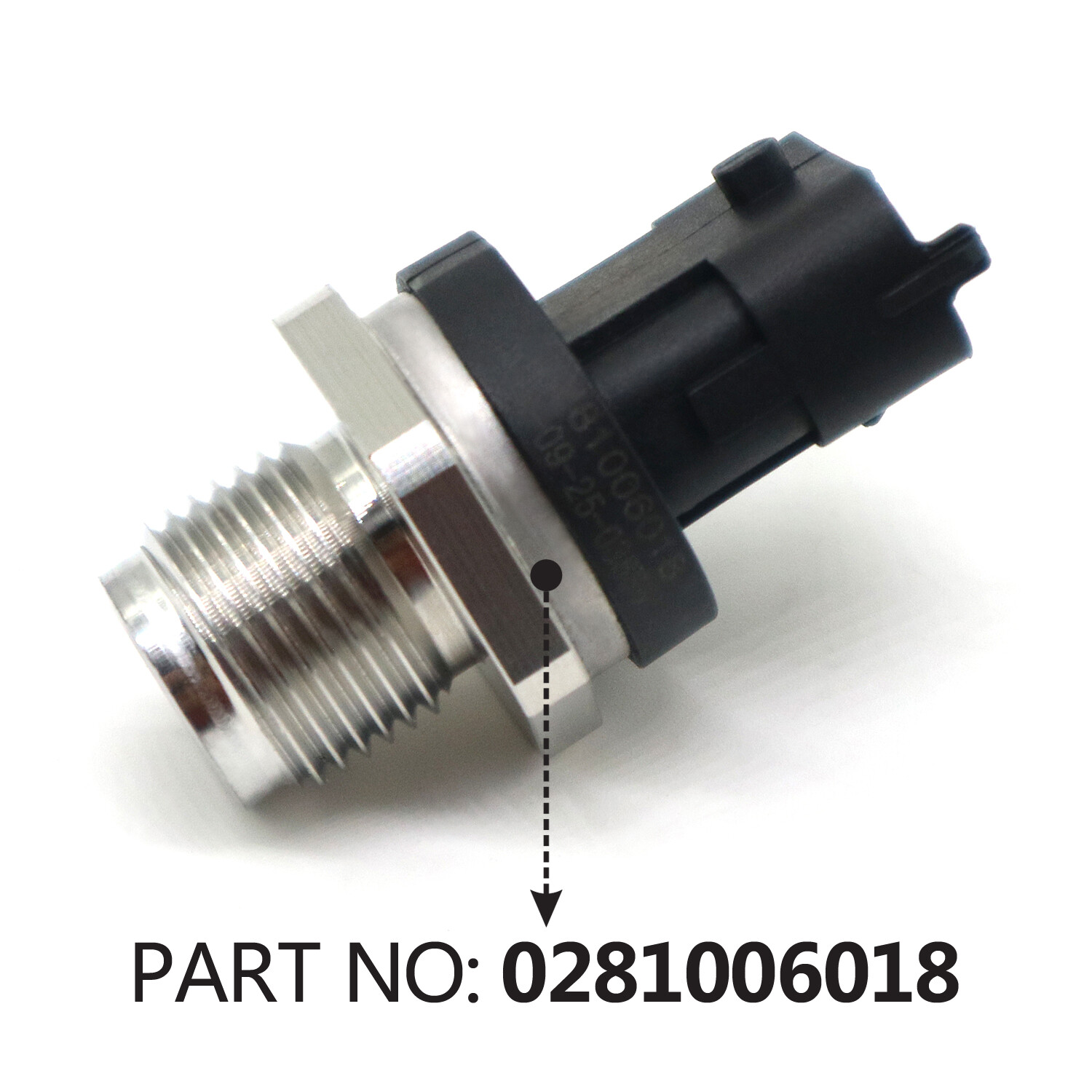 0281006018 for Ford Ranger Everest Mazda BT50 BT50 Fuel Rail Pressure
