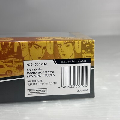 ブロマイド　7枚 Hobby Japan HJ643007DBL enfini RX-7 FD3S (A-SPEC.) / MAZDA