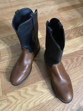Men  s Laredo Roper Boots Two-Tone Size 10 D