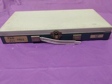 Vintage feb. jul. 1962 Metal SV Slide file w/ slides Smith Victor Corp  1H