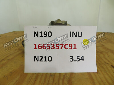 N175 3.54 RATIO GEAR SET DANA SPICER INTERNATIONAL 1665357C91