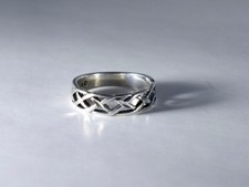 Wheeler Co WM Sterling Silver Braided Ring