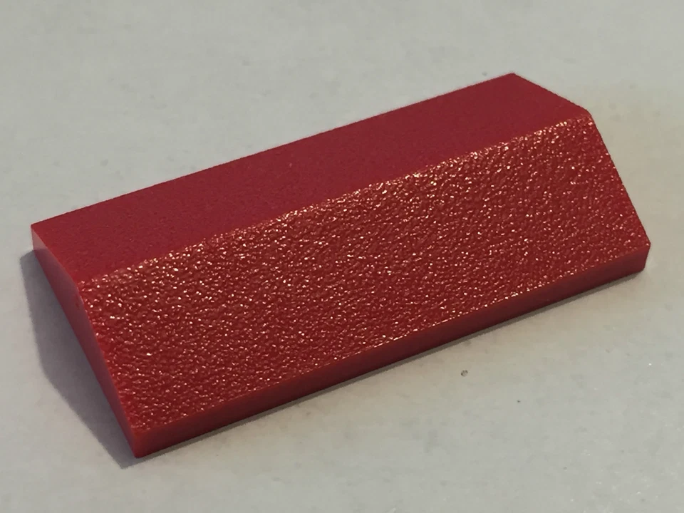 *NEW* 25 Pieces Lego RED RIDGED Roof Tiles 2x4 LOW DOUBLE Slope 33 3299 (B005)  - Image 3 of 3