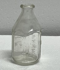 Vtg PYREX Clear Glass BABY BOTTLE 4 oz Small No Nipple USA Made Collectible