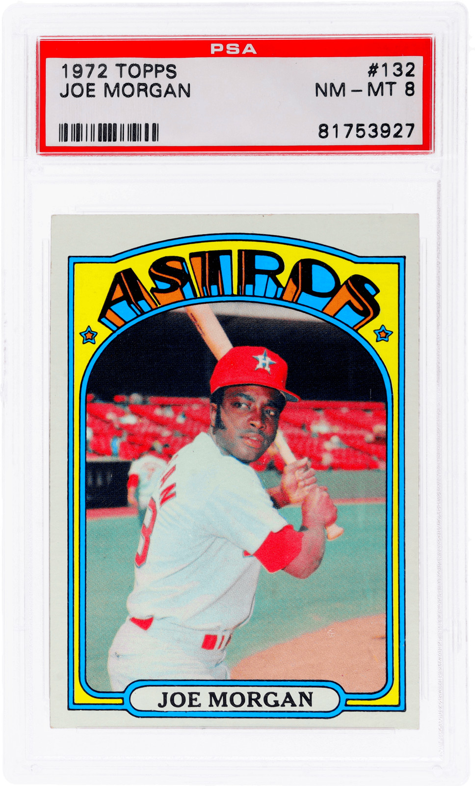 1972 Topps Joe Morgan #132 PSA 8