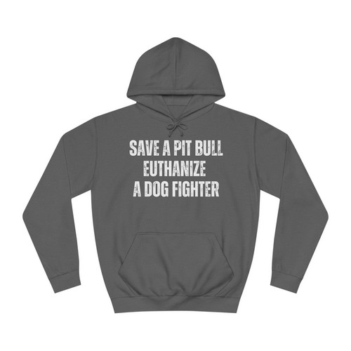 Pit Bull Lover Hoodie Pit Bulls Advocate Anti Dog Fighting Sweatshirts - Picture 2 of 11