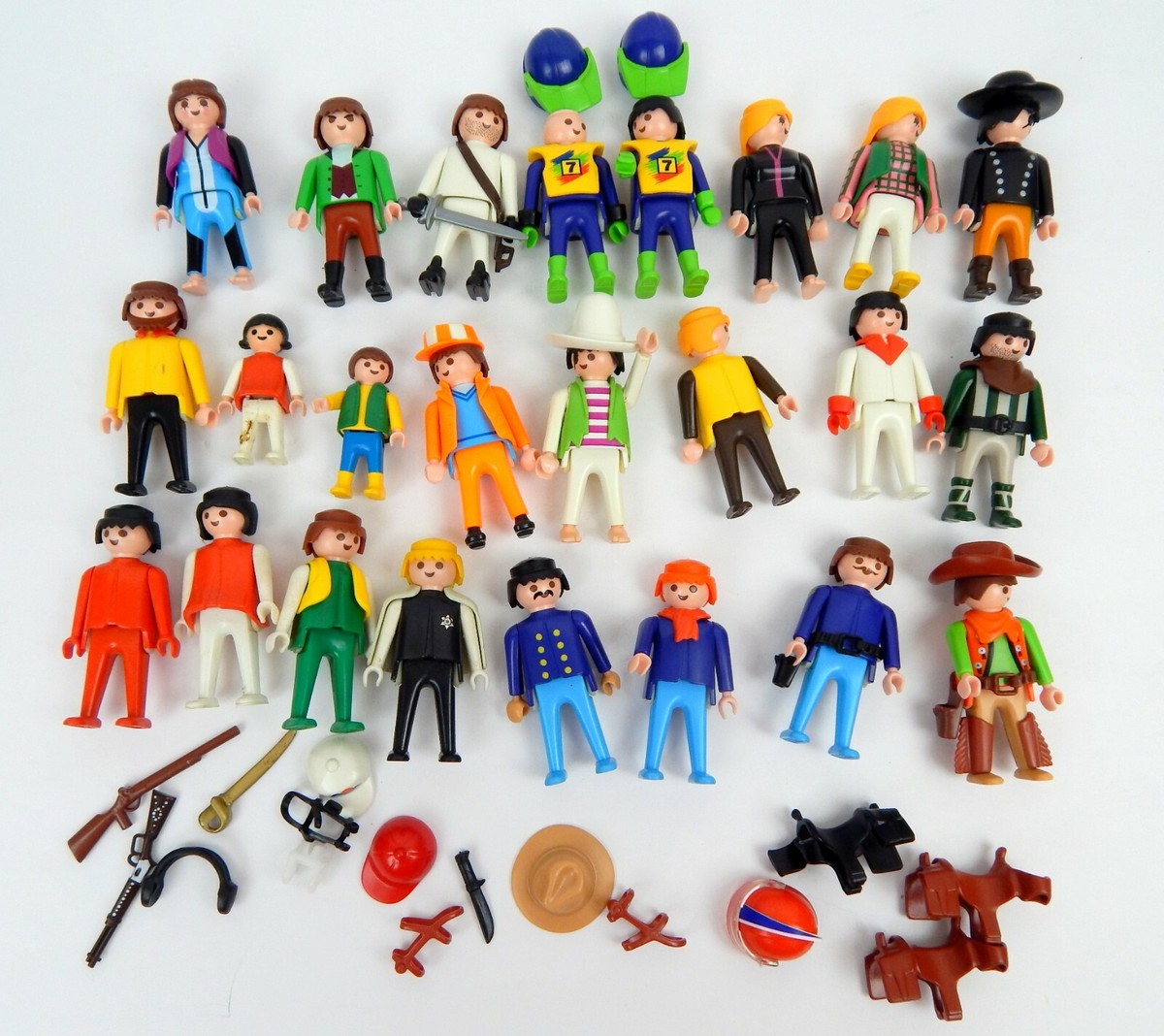 4D Playmobil Geobra Group 24 Assorted Figures & Extra
