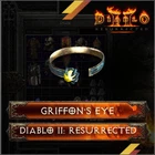 Griffon's Eye Griffon Eye Griff - Diablo 2 Resurrected RoTW Diablo 2 PC/PS4/PS5