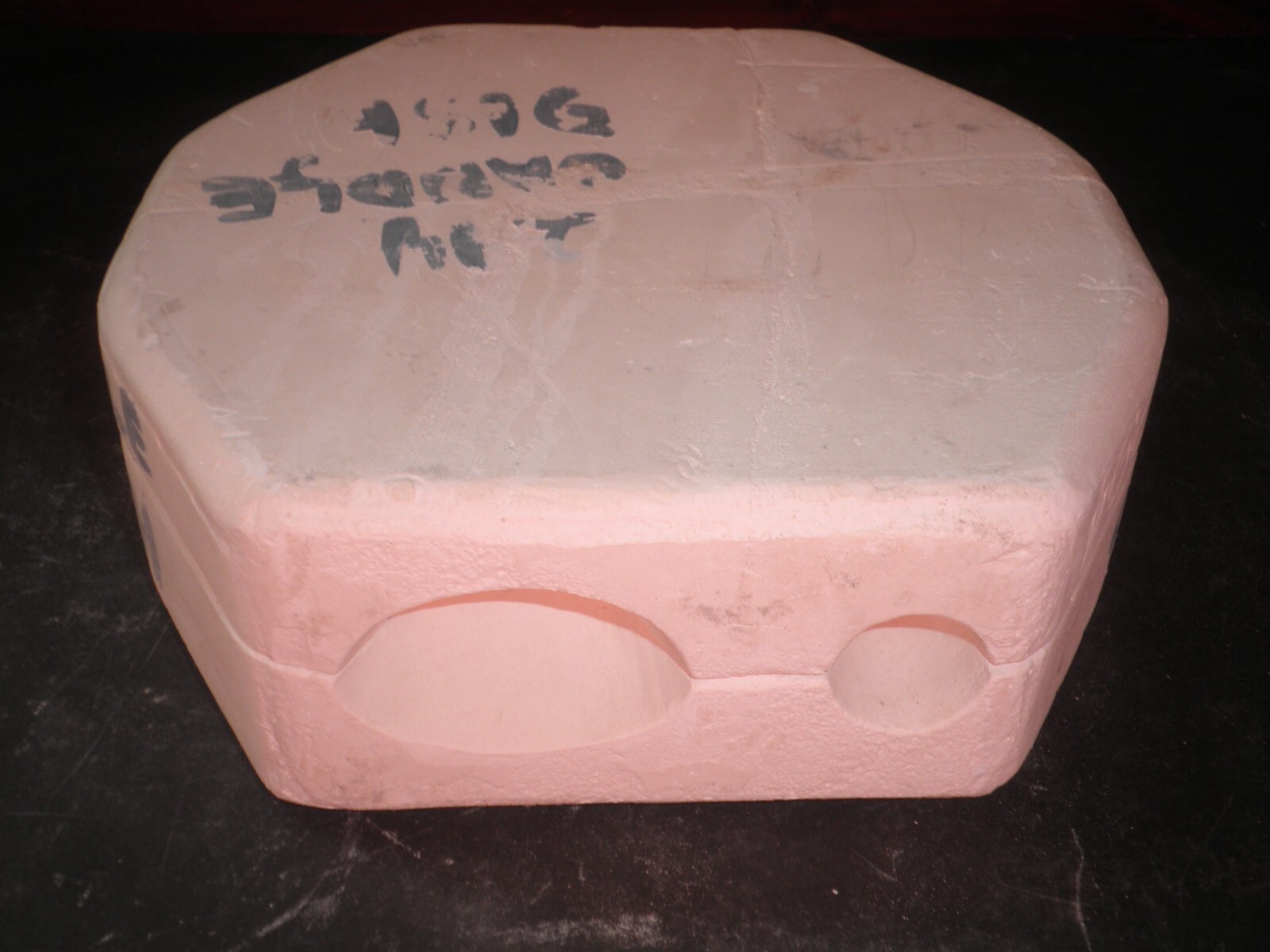 Vintage Ceramic Slip Cast Casting Mold Candle Dish Holder W Handle Duncan 294 eBay