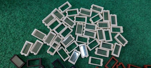 0,25kg LEGO® 1x2x3 Fenster 60593 Ritter Knights Castle City - Picture 2 of 6