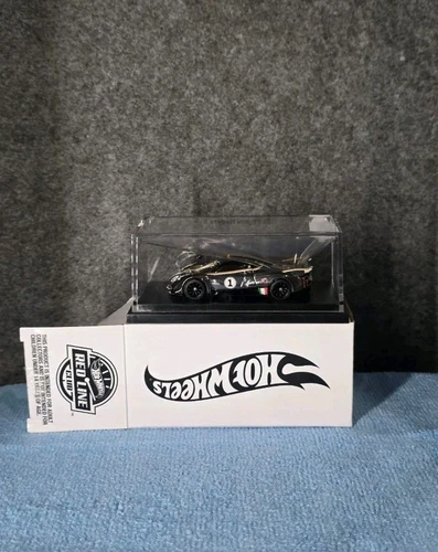 Hot Wheels 2024 Red Line Club RLC '21 Pagani Huayra R Spectraflame Slate w/ Case