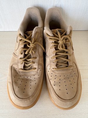 Nike Air Force 1 Flax Sneaker | Gr. 45 (US 11) | Guter Zustand, Wildleder