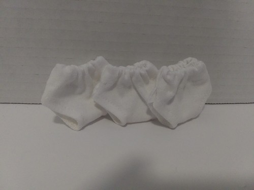 Doll Clothes Handmade to fit Curvy size doll- Lot 0f 3--Underwear-  K122