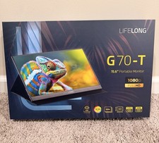 LIFELONG G70-T 15.6" Portable Monitor 1080p 16:9 60Hz HDMI USB-C Black