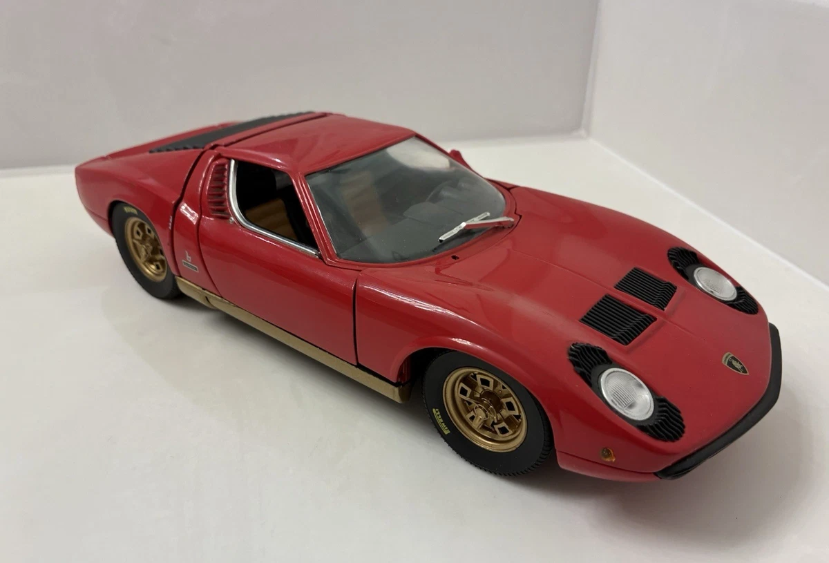 ANSON　1/18 　Lanborghini　Miura Lamborghini Miura Sv 1/18 Diecast Car Anson Yellow | eBay