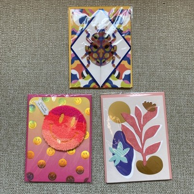 Papyrus Blank Cards Lot of 3