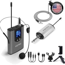 Omnidirectional Lavalier Headset Mic with 32 Channels - Ideal for Live Events