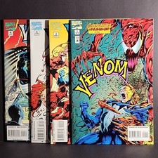 Venom Carnage Unleashed Issues #1-4 Marvel Comics Complete Series 1995 NM-/NM