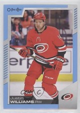2020-21 O-Pee-Chee Blue Border Justin Williams #151 0dr