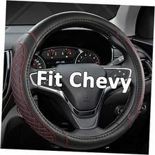 Customized Auto Car Steering Wheel Cover for Chevy