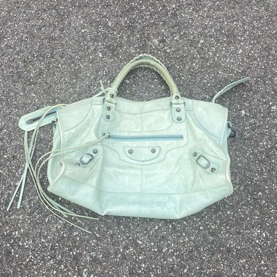 y2k balenciaga bag マトラッセ city ハンドバック 激レア balenciaga city part time y2k mint green back 940 | eBay
