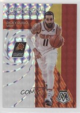 2019 Panini Mosaic International Men of Mastery Silver Prizm Ricky Rubio #19 6o3