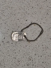 VINTAGE HASBRO G.I.JOE SOLDIER MARINE SAILOR & PILOT = DOG TAGS & BEAD CHAIN = B