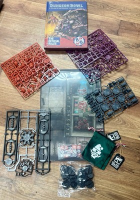 Games Workshop Dungeon Bowl Bloodbowl komplettes Set (neu) kostenloser UK-Versand