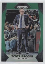 2017-18 Panini Prizm Green Prizm Scott Brooks #140 y0i
